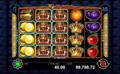 40 Treasures Slot Wild
