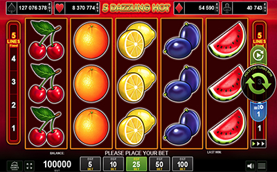 5 Dazzling Hot slot v MerkurXTip českém online kasinu