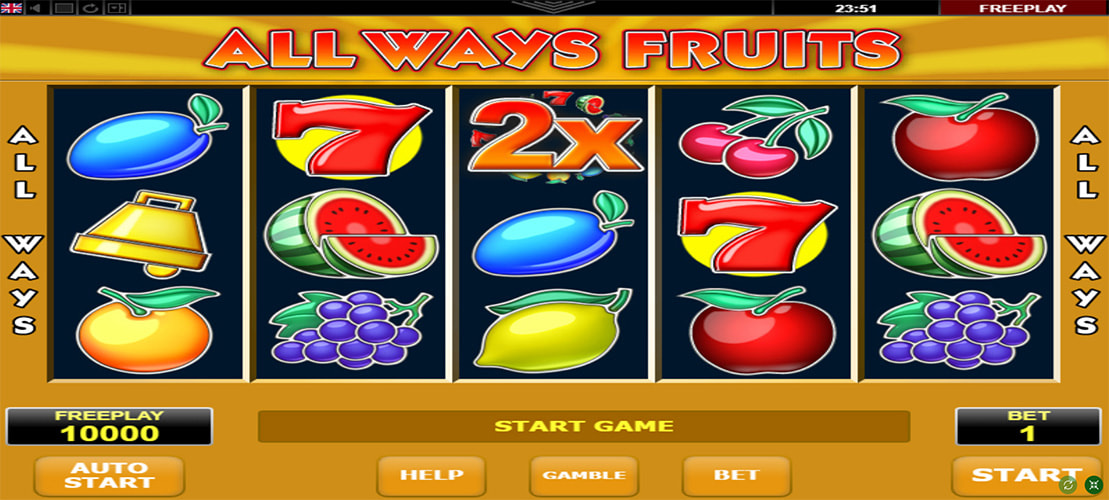 All Ways Fruits hrajte online zdarma