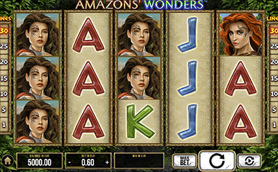 Výherní automat Amazons Wonders na Magic Planet Casino české Online casino