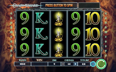 Crazy Wizard Slot Hra u Synottip Českého Online Kasina