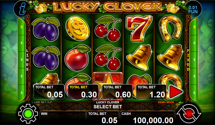 Lucky Clover hra online zdarma