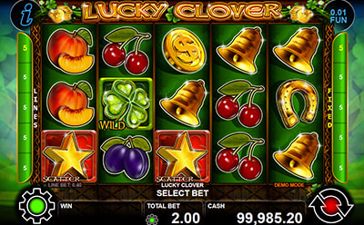 Lucky Clover Slot Scatter