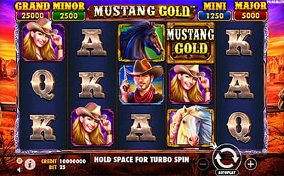 Mustang Gold Slot Hra v Playzee České Online Kasino