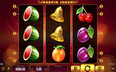 Respin Joker slot v Maxa.cz českém online kasinu