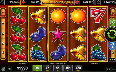 Shining Crown Slot Mobil
