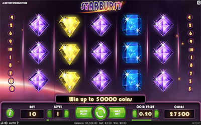 Starburst slot v Betano českém online kasinu