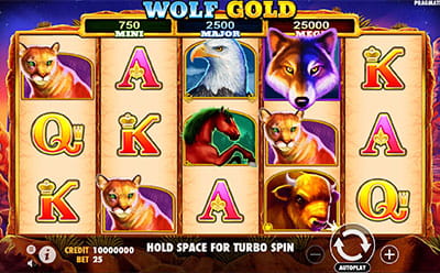 Wolf Gold Slot Hra v PartyPoker České Online Kasino